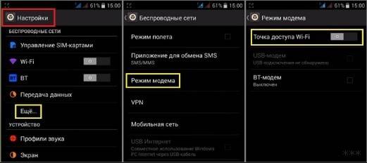 Как включить режим модема на Андроид: USB, Bluetooth, Wi-Fi