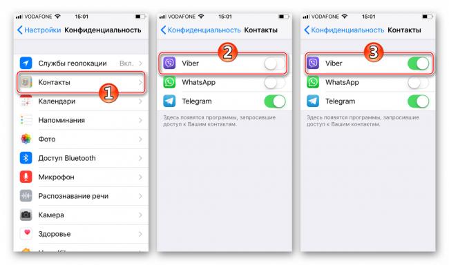 Viber-dlya-iPhone-predostavit-dosup-k-Kontaktam-v-razedele-Konfidentsialnost-Nastroek.png