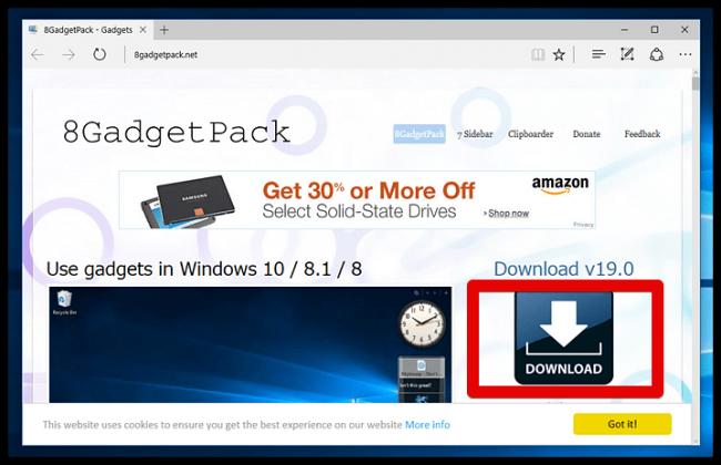 Gadgets for Windows 10 (2)