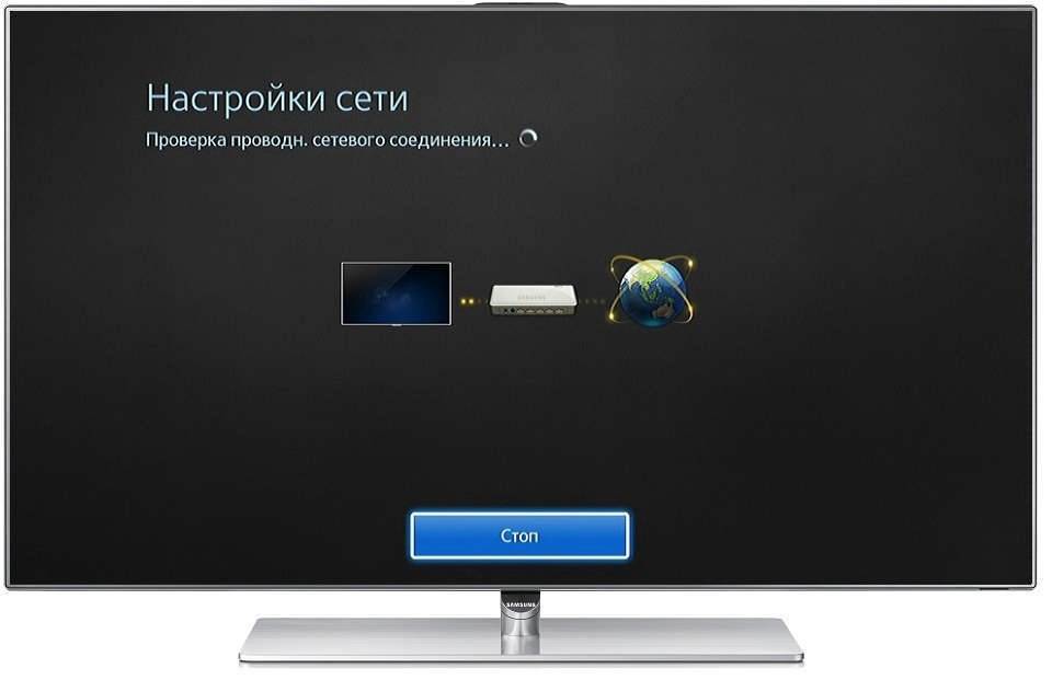 Как подключить телевизор Samsung к интернету кабелем