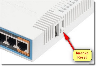 Сброс настроек MikroTik: сбрасываем пароль общим способом