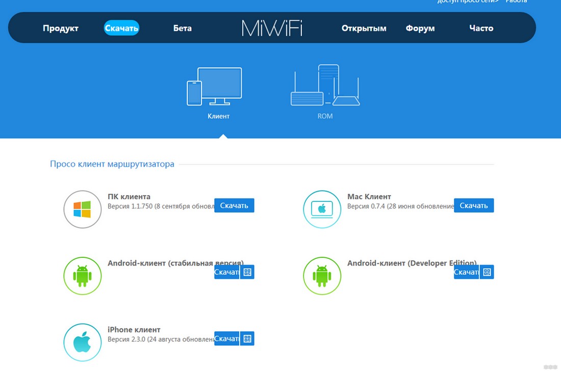 Двухдиапазонный гигабитный роутер Xiaomi Mi Wi-Fi Router Pro