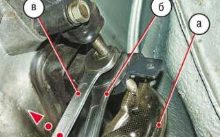 Особенности регулировки привода выключения сцепления автомобилей ВАЗ 2105, 2107