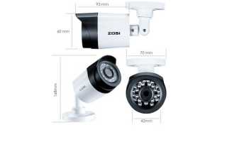 IP-камера ZOSI 1NB-2622MW-W. Камера для вашей лопаты