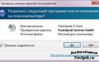 Что делать, когда не работает микрофон в Тим Спике 3