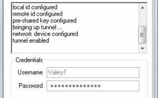 Shrew бесплатная альтернатива Cisco VPN Client