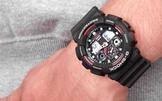 Как настроить часы G-SHOCK? Универсальная инструкция