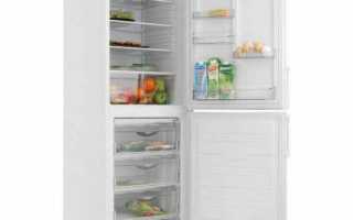 Инструкция по эксплуатации двухкамерного холодильника Atlant