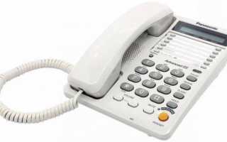 Инструкция к проводному телефону Panasonic KX-TS2365RUW