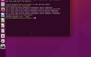 Настройка Ubuntu 16.04 после установки