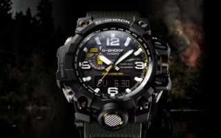 Настройка часов G-Shock от Casio