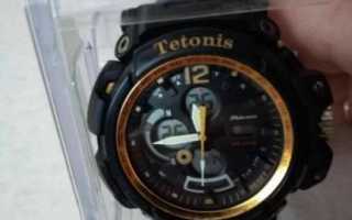 Отзыв: Часы мужские Tetonis — Отличные часы, циферблат большой