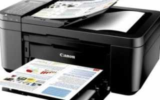 Выполнение двусторонней печати на принтере