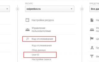 Настройка User ID через Google Tag Manager