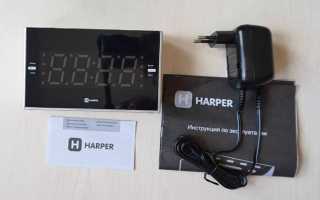 Обзор HARPER HCLK-2041. Радиобудильник с системой фазовой автоподстройки